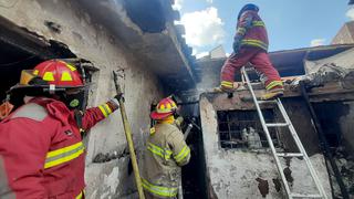 Fuerte incendio consume taller eléctrico en Cusco (VIDEO)