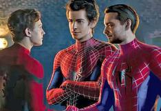 Tobey Maguire y Andrew Garfield vieron el estreno de “Spider-Man: No Way Home” en un cine y nadie los notó