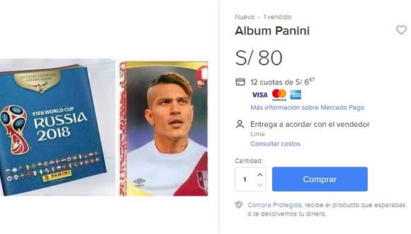 Álbum Panini: Revendedores ofrecen coleccionable al triple de su precio original