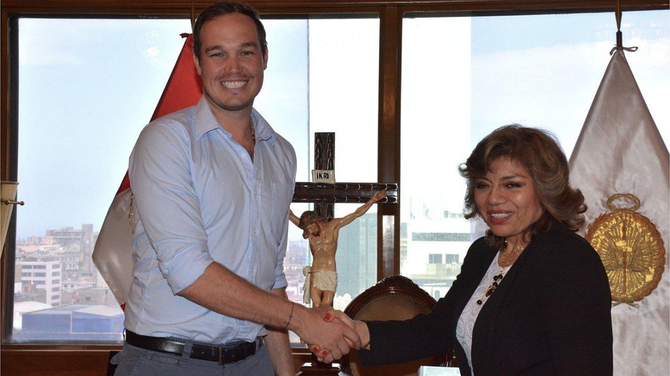 Fiscal de la Nación y Forsyth acuerdan instalar sede del Ministerio Público para combatir delincuencia