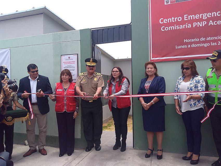Ministra de la Mujer y Poblaciones Vulnerables inauguró nuevo CEM en Arequipa