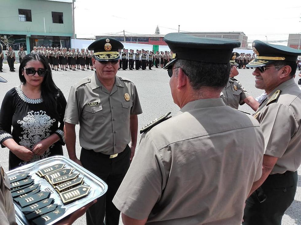 Ascienden a 14 oficiales de la Policía Nacional del Perú que brindan servicios en Tacna