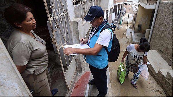 Censo 2017: INEI recluta a empadronadores casa por casa