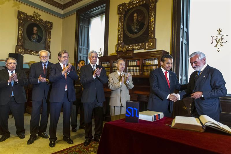 Ollanta Humala: Primer presidente latinoamericano en visitar la Real Academia Española