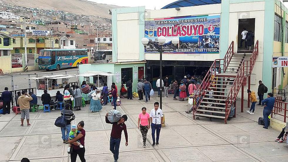Tacna: Pasajes se incrementan en 100% en terminal Collasuyo
