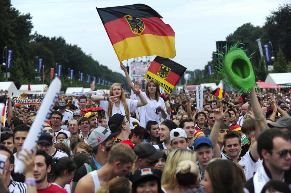 Brasil 2014: Así recibieron los hinchas alemanes a los campeones del mundo (FOTOS)