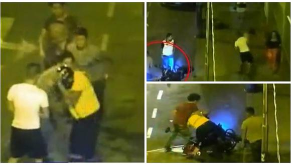 ​Lince: sereno sufre brutal golpiza por defender a joven que era agredida (VIDEO)