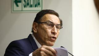 Poder Judicial admite acción de amparo de Martín Vizcarra por decisión del Congreso de inhabilitarlo