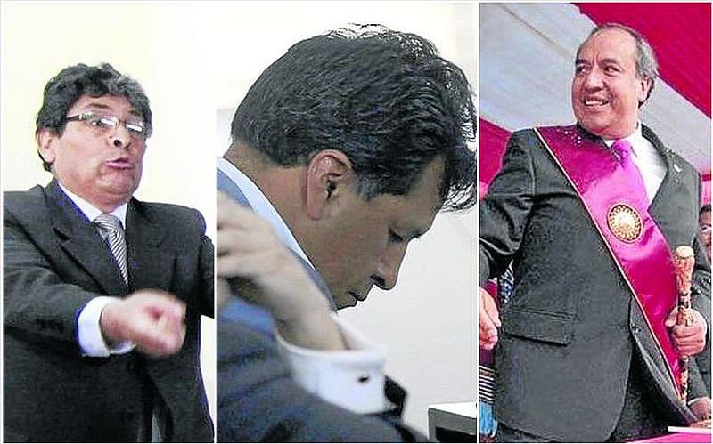 Los últimos gobernadores del Cusco, desde el 2007 sentenciados por corrupción