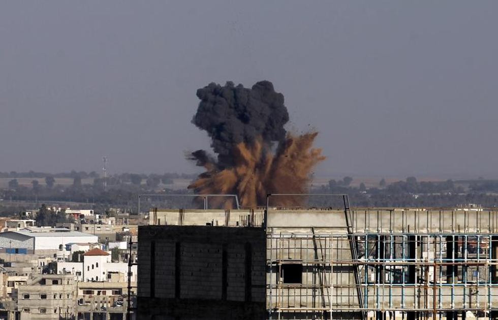Israel ataca la Franja de Gaza tras nuevos disparos de cohetes palestinos
