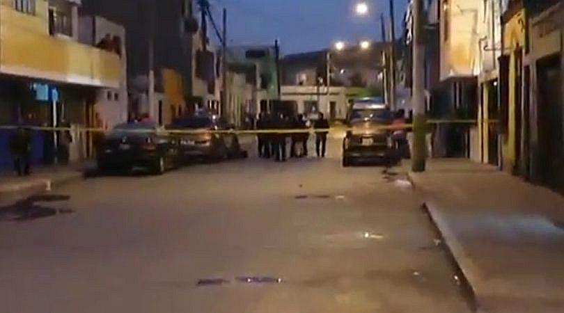 Balacera deja dos víctimas mortales en el Callao (VIDEO)