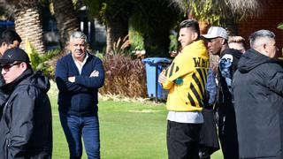 Luis Advíncula y Carlos Zambrano observaron el amistoso de la selección peruana sub-20 en Argentina