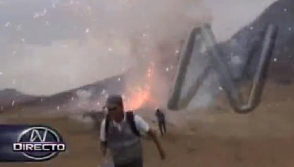 ​Chiclayo: Incidente tras destrucción de material pirotécnico (VIDEO)