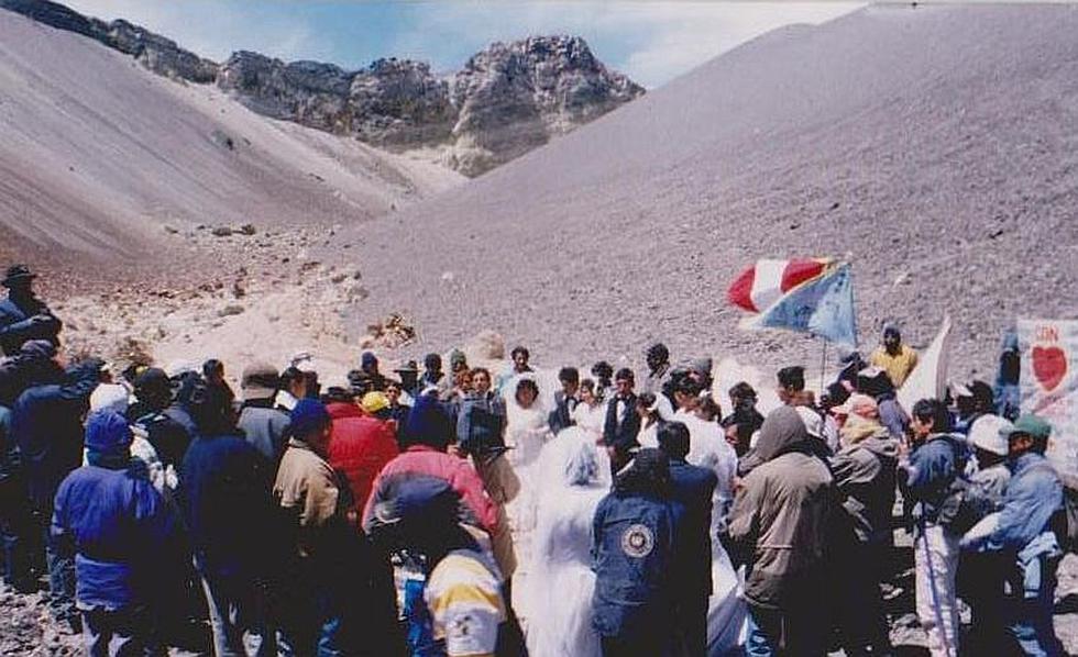El volcán Misti, testigo de matrimonios (FOTOS)