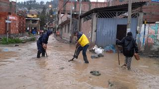 Lluvias en Áncash activan quebrada de río Seco que inundó calles y casas (VIDEO)