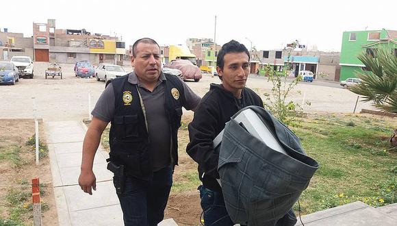 Ilo: Detienen a chofer que robó televisor en AAHH Los Arenales