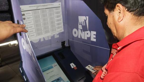 ​Elecciones 2016: Voto electrónico se aplicará en 30 distritos de Lima y Callao