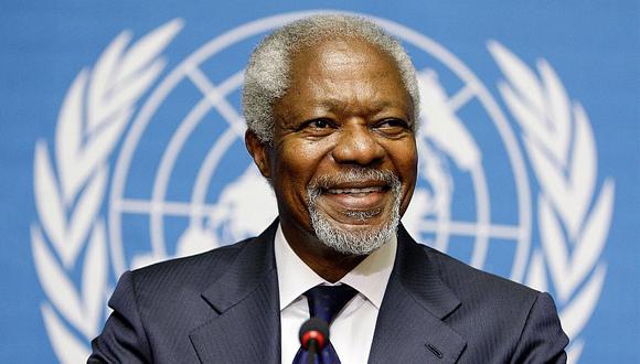 Falleció a los 80 años Kofi Annan, exsecretario general de la ONU