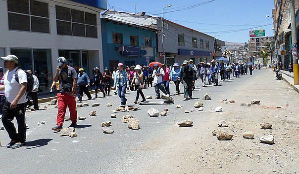 Paro agrario indefinido inició en Andahuaylas (VIDEO)