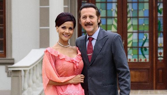 Mónica Sánchez y Paul Martin trabajaron juntos por primera vez en “Eva del Edén” (Foto: América TV)