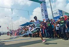 Fondista Jhon Atachagua regresó a Arequipa para ganar la Maratón Virgen de la Candelaria