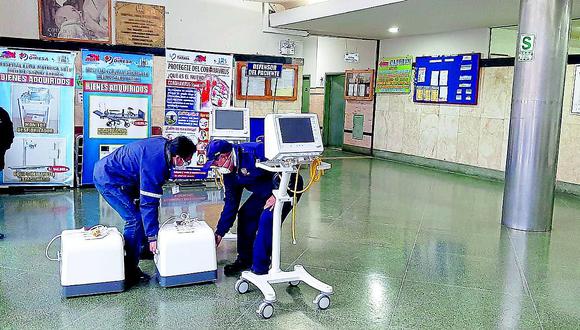 Gobierno Regional de Junín habilita 25 ventiladores mecánicos para hospital de Tarma