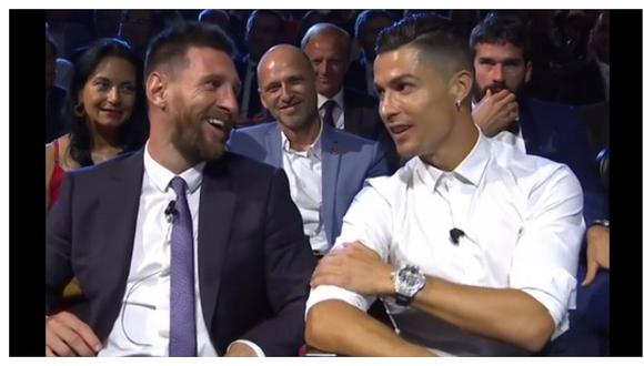 Cristiano Ronaldo sobre Lionel Messi: "Tenemos una buena relación, pero no hemos cenado juntos todavía" (VIDEO)