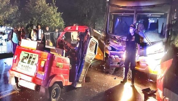 Terrible accidente en ruta Huánuco-Tingo María deja un muerto/Foto: PNP