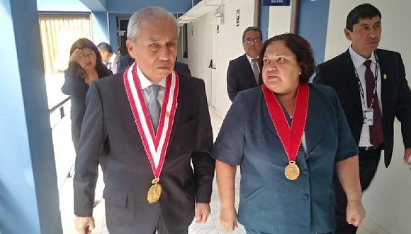 Pedro Chávarry se reúne con presidenta de Junta de Fiscales de Tacna