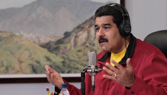 Maduro acusó a la prensa de ataques a las FF.AA.