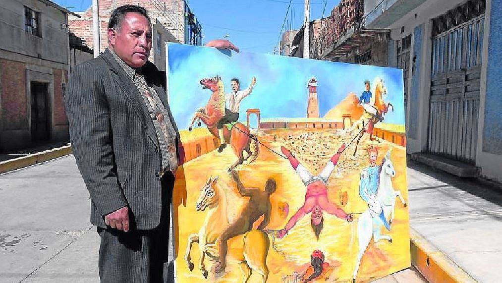 Puno: precursor independista es homenajeado con arte 