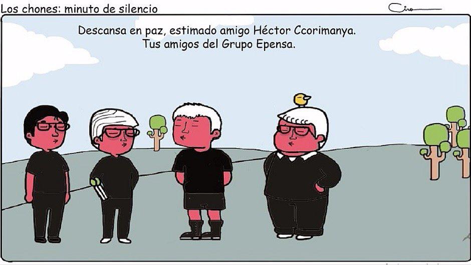 Los chones: minuto de silencio