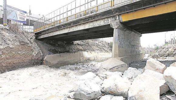 Vecinos en alerta por posibles daños en el Puente Dueñas