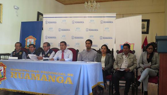 Municipalidad de Huamanga pesentó planes de contingencia por Semana Santa