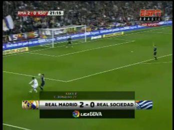 Vea el espectacular 'sombrero' de Cristiano Ronaldo