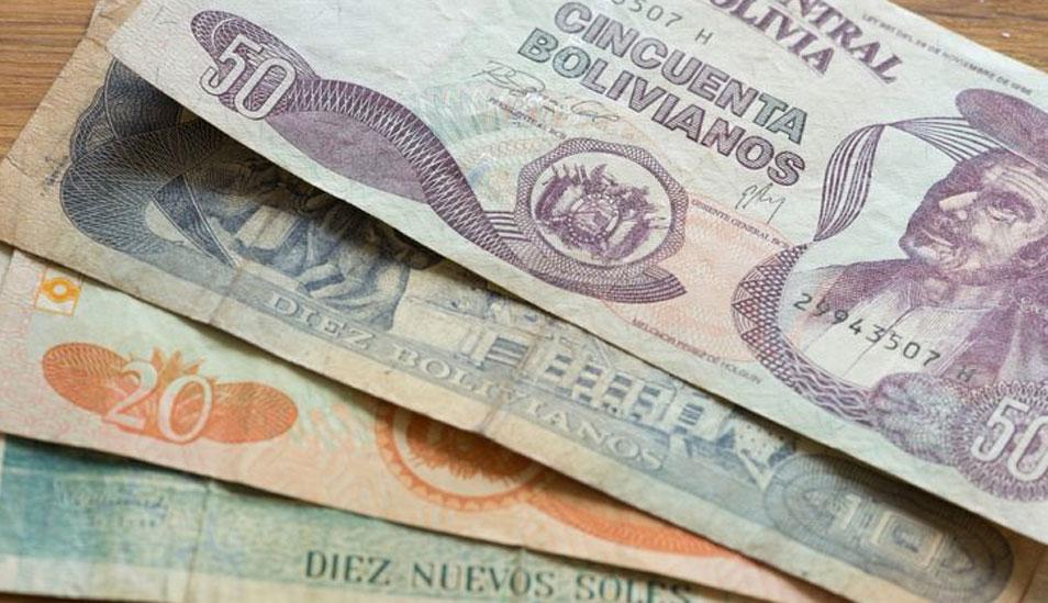 FOTO 2 | Bolivia.- En 1963 el "peso boliviano" sustituyó al viejo boliviano por un cambio de mil a uno. Esta moneda se mantuvo hasta 1987, cuando después de varios años de hiperinflación, fue reemplazada por un nuevo "boliviano", con un cambio de un millón a uno. (Foto: World Atlas)