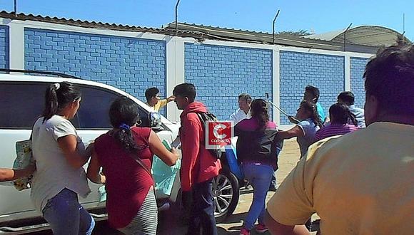 El presidente Vizcarra tuvo una accidentada salida en Catacaos (VIDEO)
