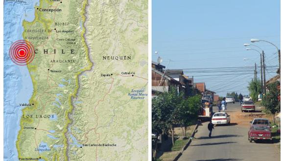 Reportan sismo de 5.3 grados en el centro de Chile 