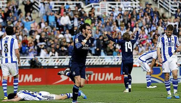 Bale pone al Real Madrid líder provisional