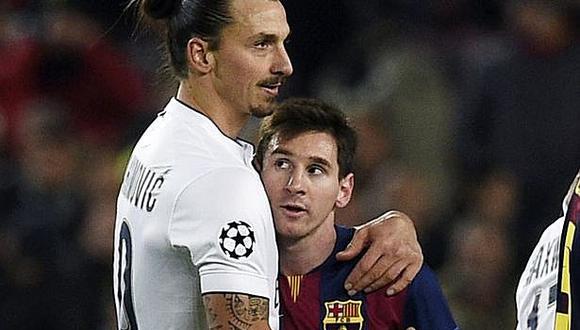 Zlatan Ibrahimovic: "Ver a Messi es como jugar PlayStation" (VIDEOS)