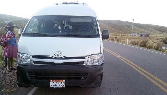 Intervienen a conductor tras atropellar a menor de cuatro años en Cusco