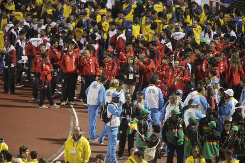 Mira lo mejor de la clausura de los I Juegos Suramericanos de la Juventud Lima 2013 (FOTOS)