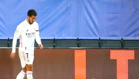 Eden Hazard nuevamente de baja en Real Madrid para Champions (Foto: Reuters)