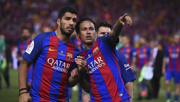 Luis Suárez: "Sería una lástima que Neymar no siguiera"