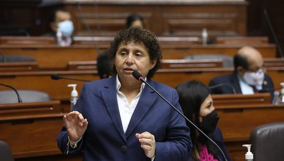 Legisladora del Partido Morado sostuvo que iniciativa sería una cortina de humo del Poder Ejecutivo  (Foto: Congreso)
