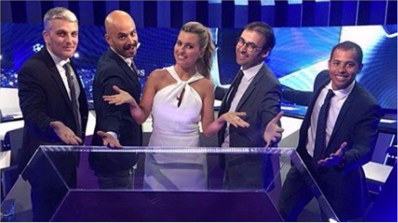 ​Presentadora pasa la vergüenza de su vida en plena transmisión de Champions League (VIDEO)