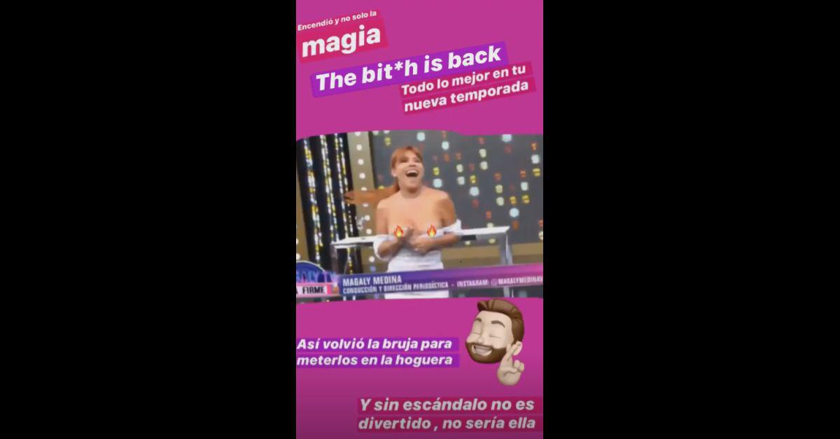 Rodrigo González tras el regreso de Magaly Medina: “Volvió la bruja para meterlos en la hoguera” (Foto: Instagram)