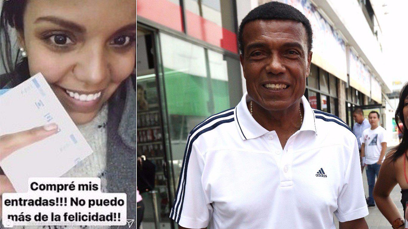​Perú vs. Colombia: Hija de 'El Nene' Cubillas logró comprar su entrada tras dormir en la calle (VIDEO)