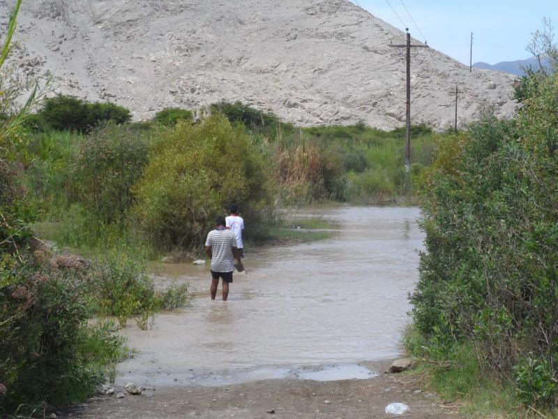 Dos ríos de Casma amenazan a población