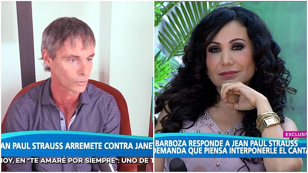 Janet Barboza: Jean Paul Strauss evalúa posible demanda y ella le responde en vivo (VIDEO)